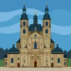 Der Dom St. Salvator zu Fulda in Hessen, Deutschland.